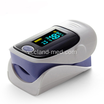 Đầy màu sắc OLED y tế kỹ thuật số Fingertip Pulse đo oxy